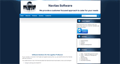 Desktop Screenshot of navitassoftware.com